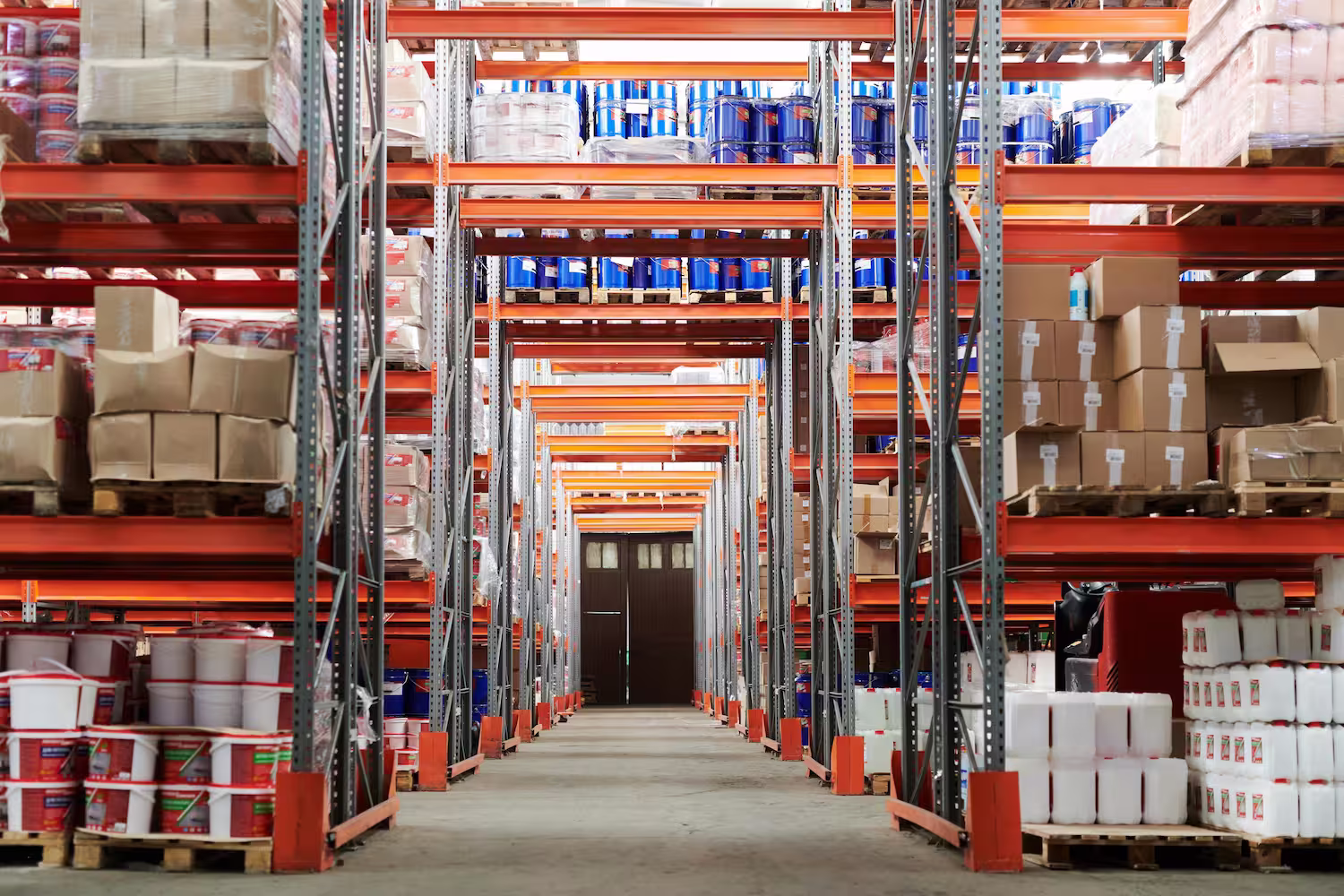Warehouse Moving Background